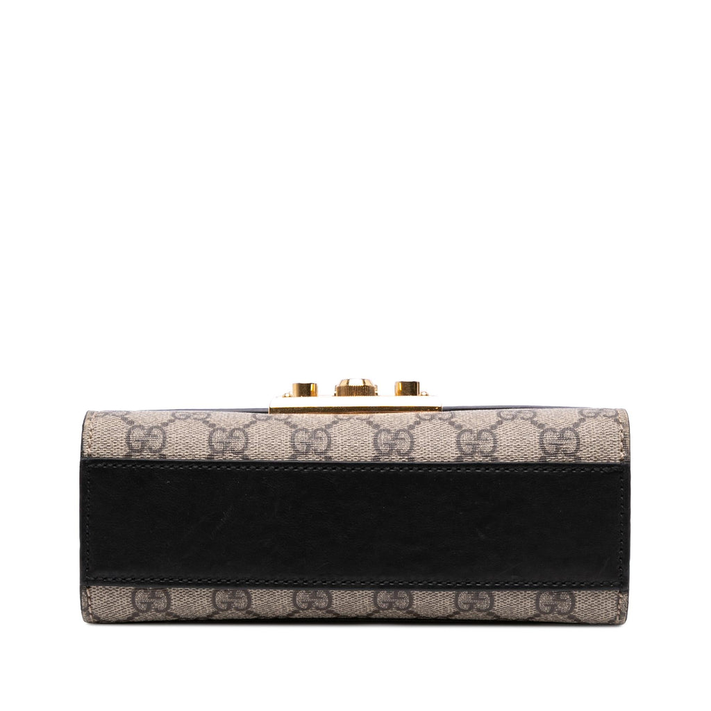 Gucci Small GG Supreme Padlock Crossbody