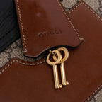 Gucci Small GG Supreme Padlock Crossbody