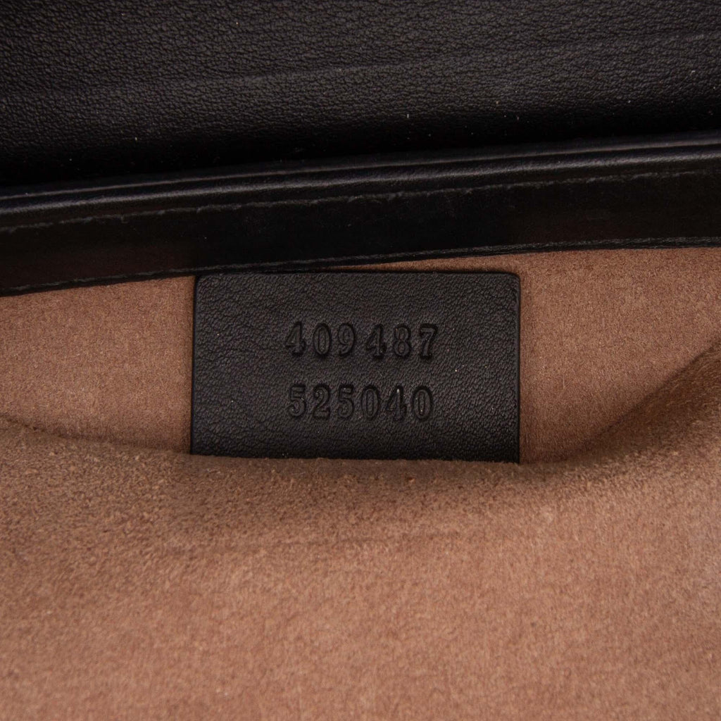 Gucci Small GG Supreme Padlock Crossbody
