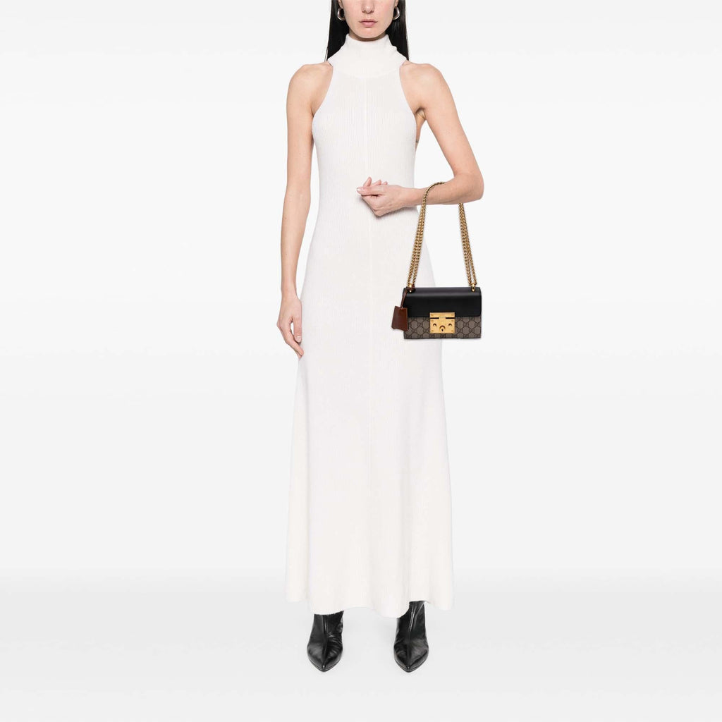 Gucci Small GG Supreme Padlock Crossbody