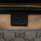 Gucci Small GG Supreme Padlock Satchel