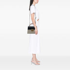 Gucci Small GG Supreme Padlock Satchel