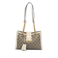 Gucci Small GG Supreme Padlock Tote