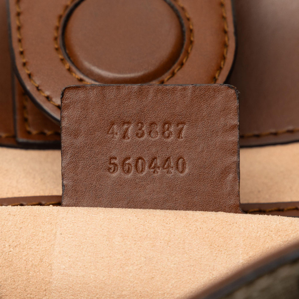 Gucci Small GG Supreme Satchel (SHG-yrNoBg)
