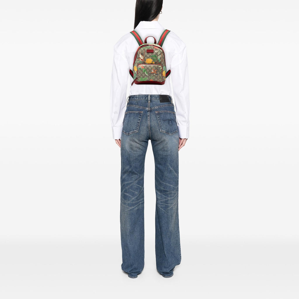 Gucci Small GG Supreme Tian Backpack