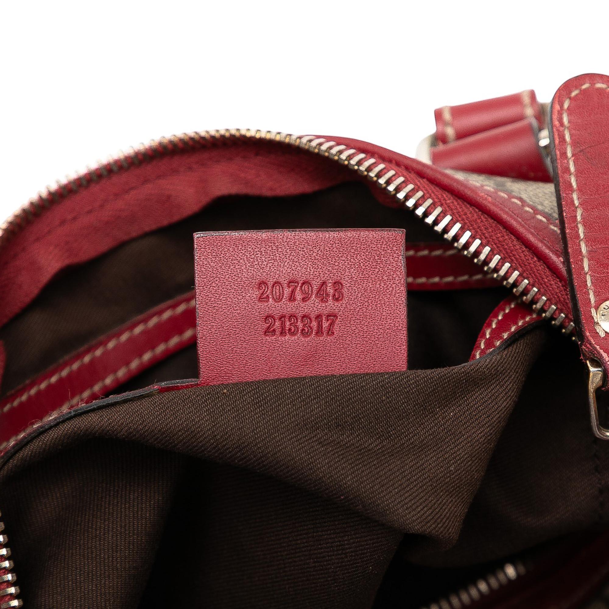 Gucci Small GG Supreme Web Joy Boston Bag