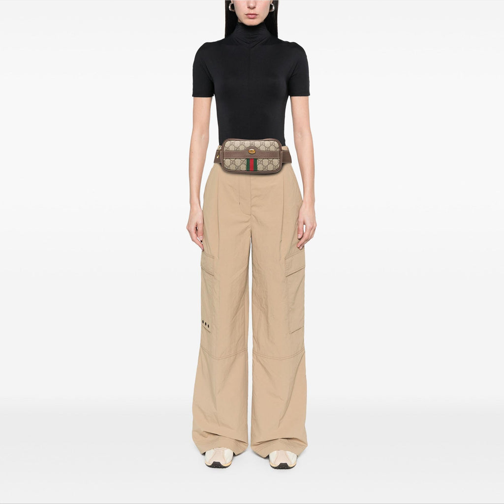 Gucci Small GG Supreme Web Ophidia Belt Bag