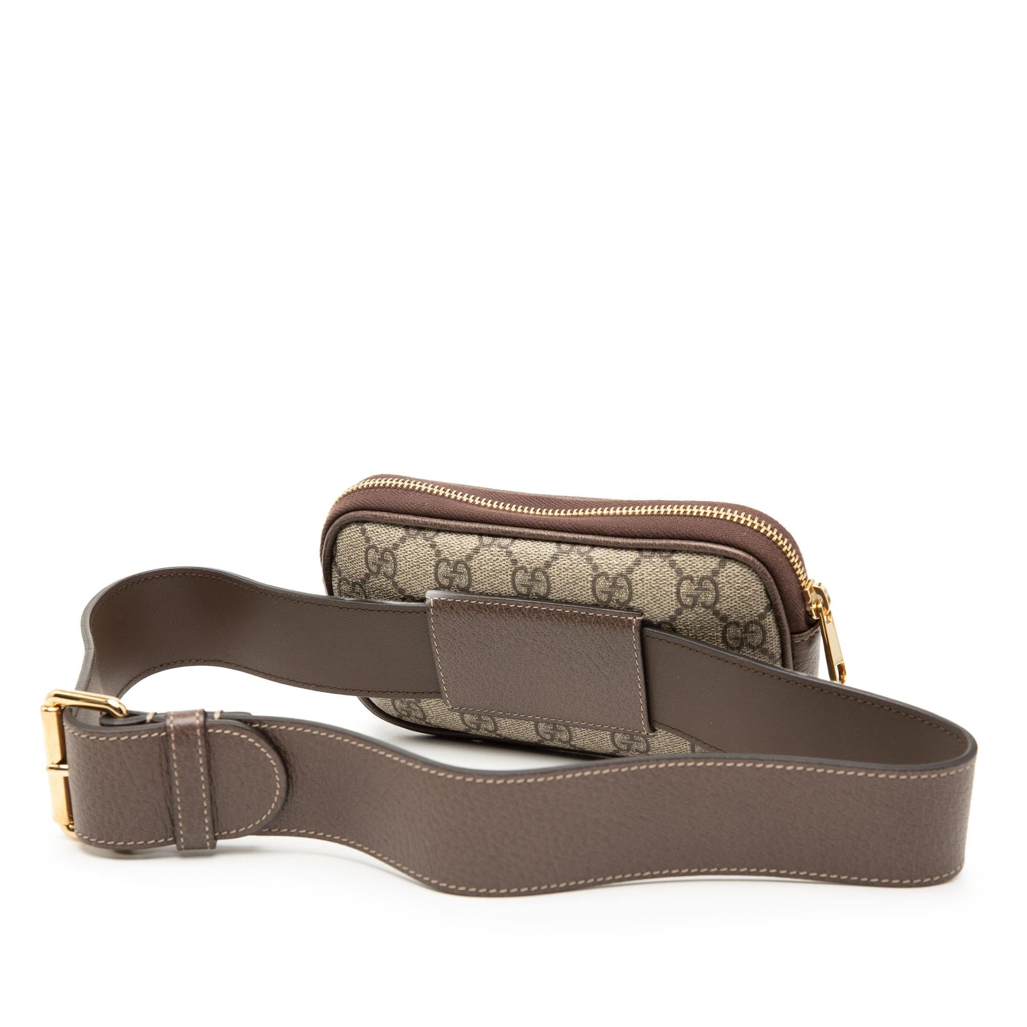 Gucci Small GG Supreme Web Ophidia Belt Bag