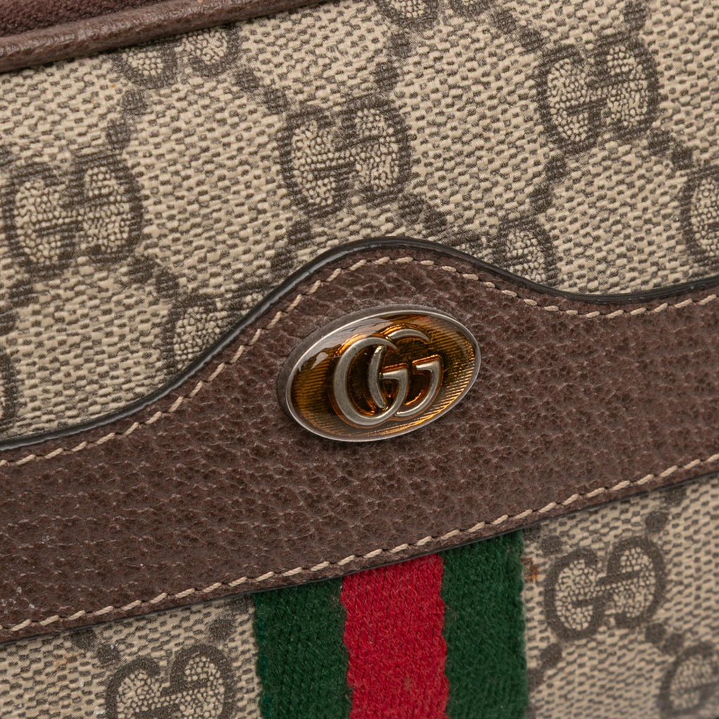 Gucci Small GG Supreme Web Ophidia Belt Bag