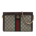 Gucci Small GG Supreme Web Ophidia Chain Crossbody