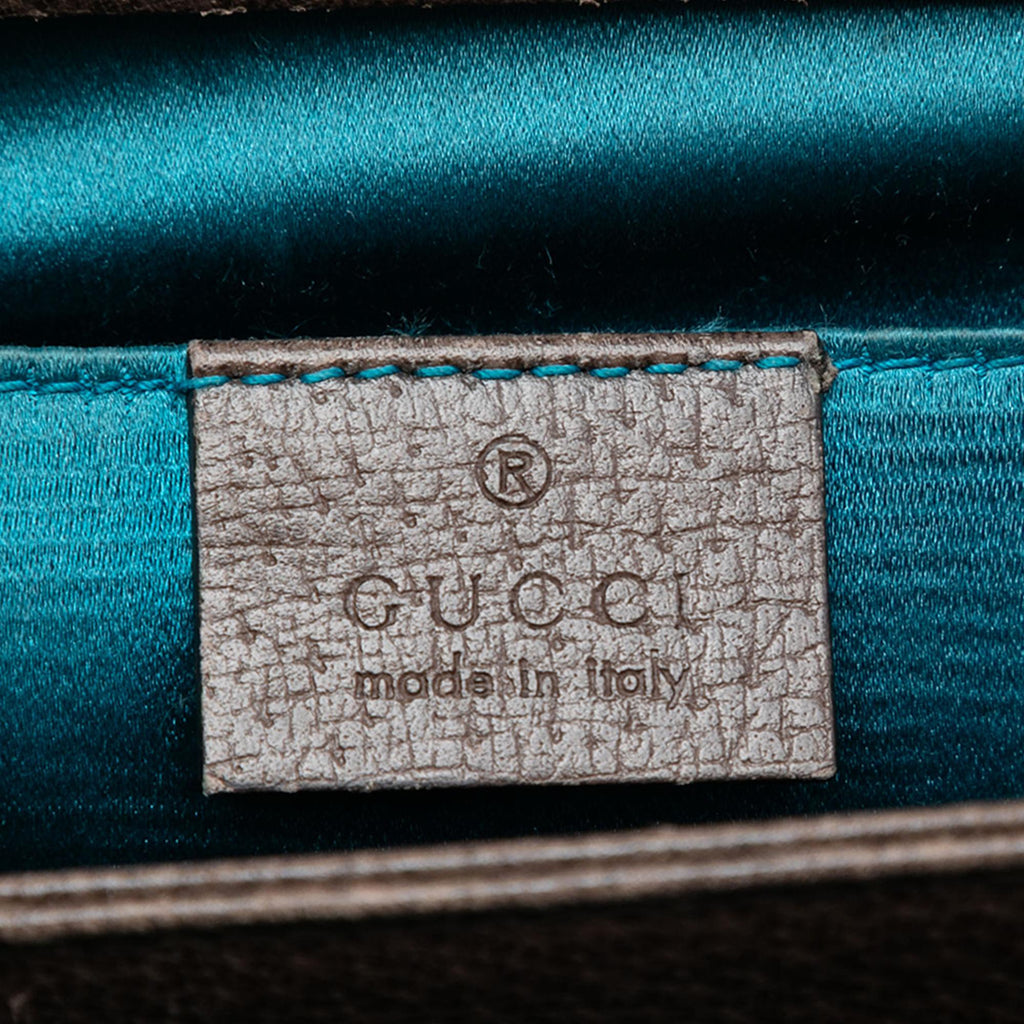Gucci Small GG Supreme Web Ophidia Chain Crossbody
