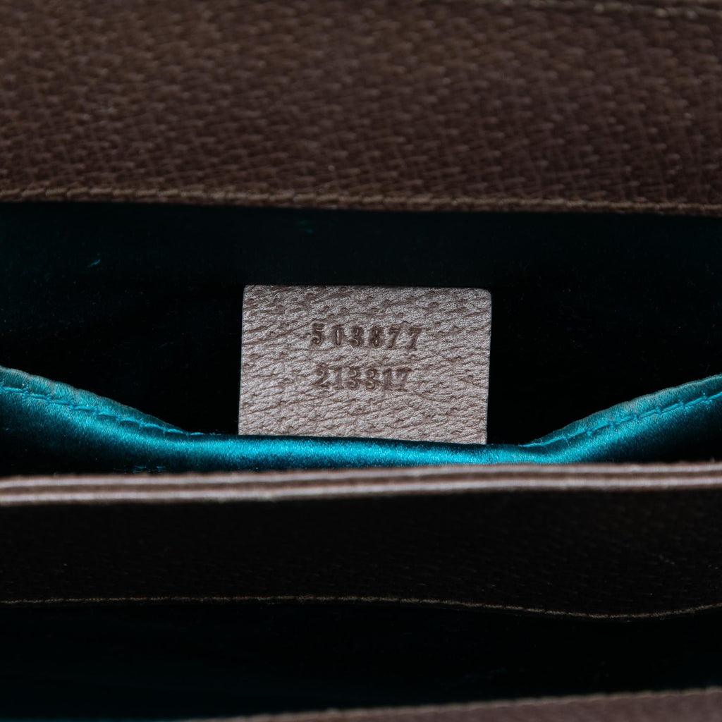 Gucci Small GG Supreme Web Ophidia Chain Crossbody