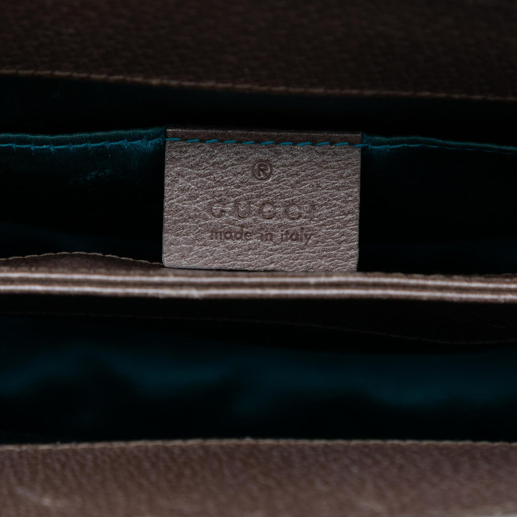 Gucci Small GG Supreme Web Ophidia Chain Crossbody