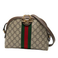Gucci Small GG Supreme Web Ophidia Dome Crossbody