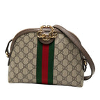 Gucci Small GG Supreme Web Ophidia Dome Crossbody