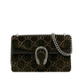 Gucci Small GG Velvet Dionysus Shoulder  Bag (SHG-kiB2ot)