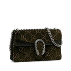 Gucci Small GG Velvet Dionysus Shoulder  Bag (SHG-kiB2ot)