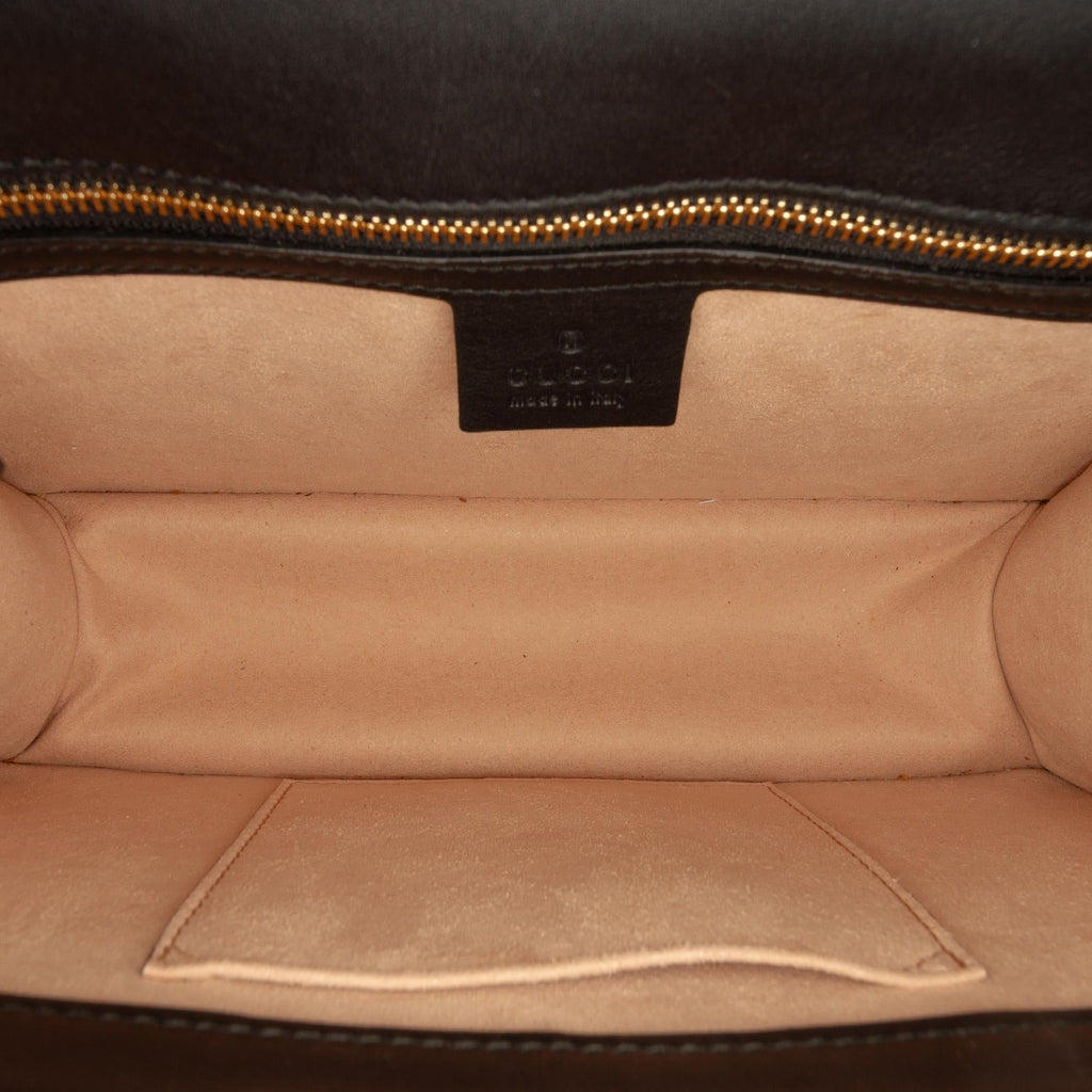 Gucci Small GG Velvet Sylvie Crossbody