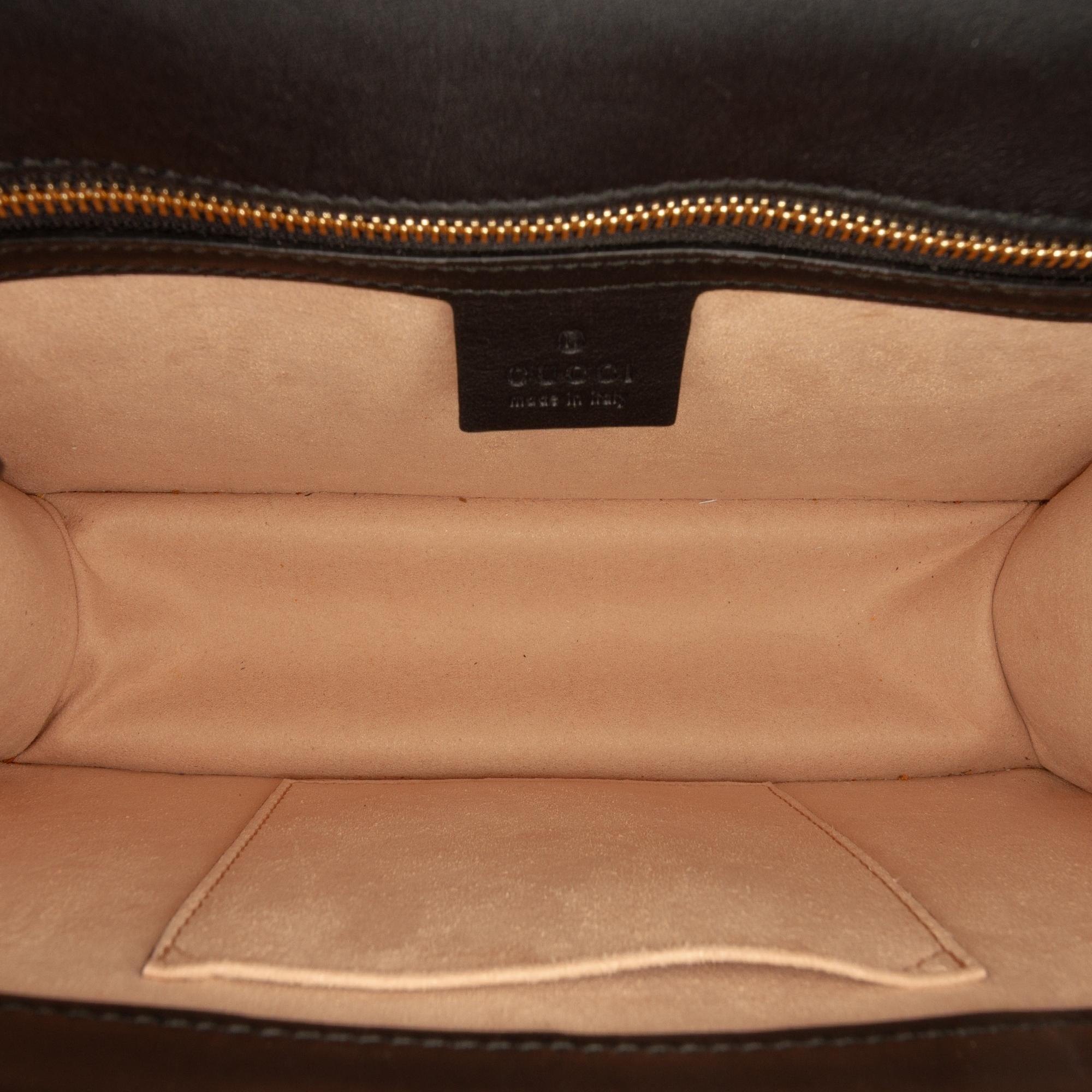 Gucci Small GG Velvet Sylvie Crossbody