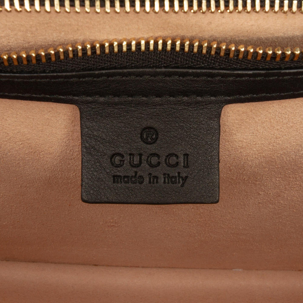 Gucci Small GG Velvet Sylvie Crossbody
