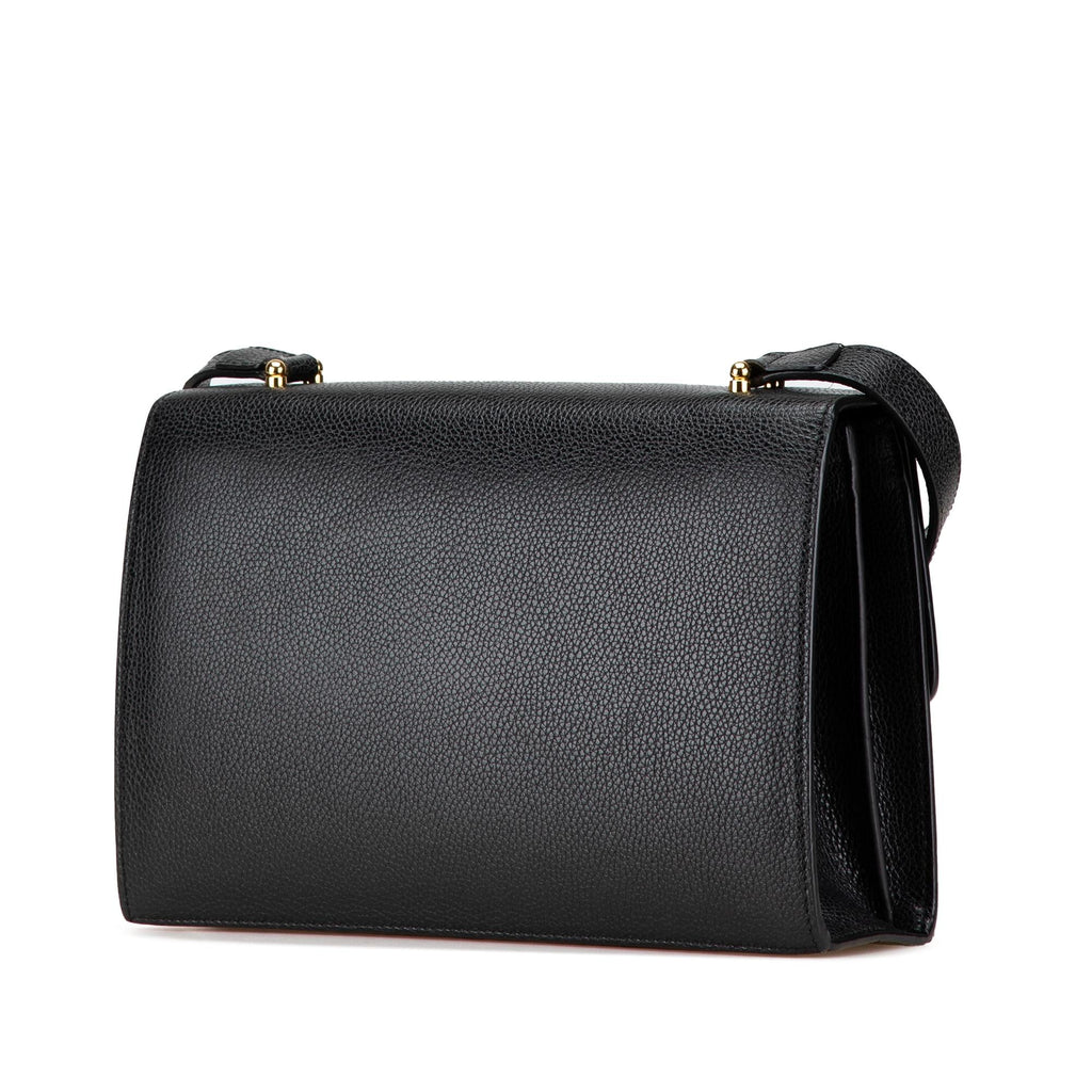 Gucci Small Grainy Calfskin Zumi Flap Crossbody