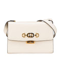 Gucci Small Grainy Calfskin Zumi Flap Crossbody