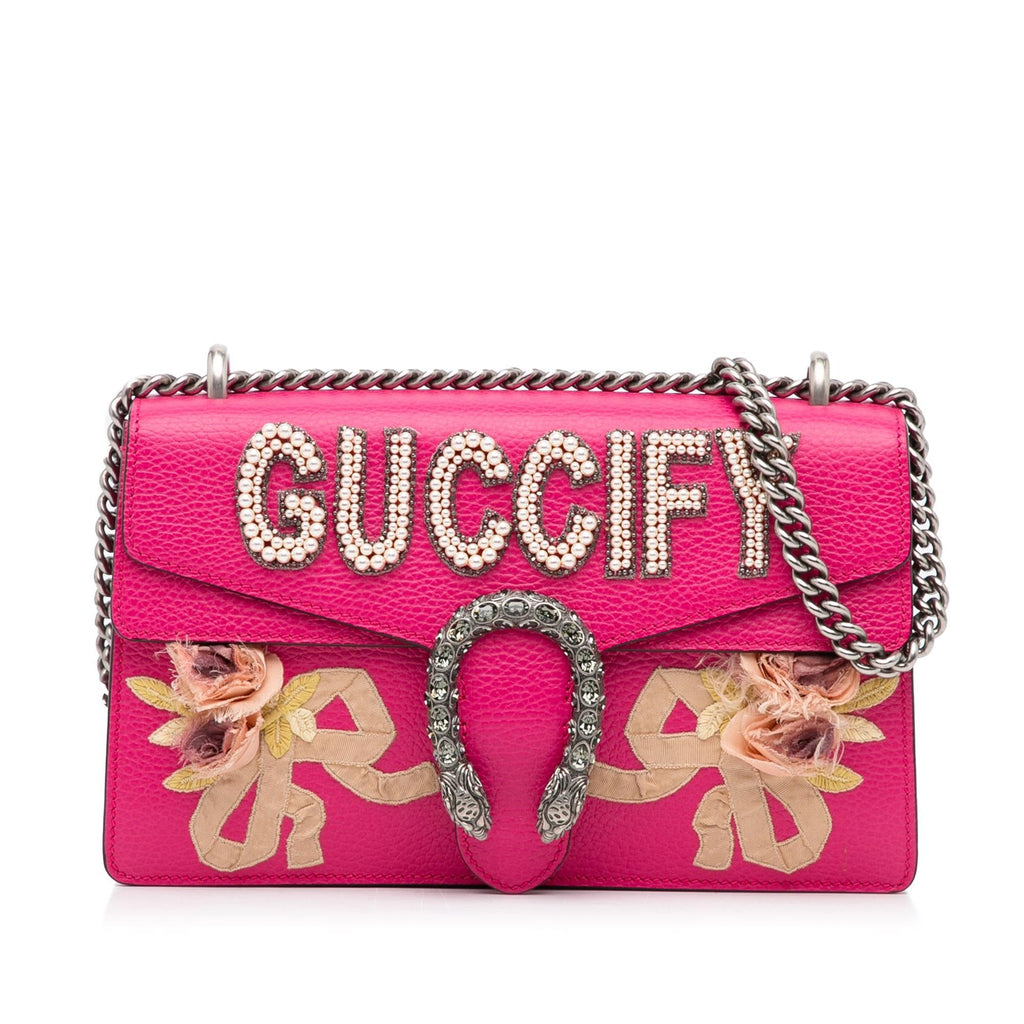 Gucci Small Guccify Dionysus Shoulder Bag (SHG-cGt27j)