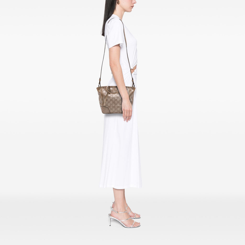 Gucci Small Guccissima Bree Satchel