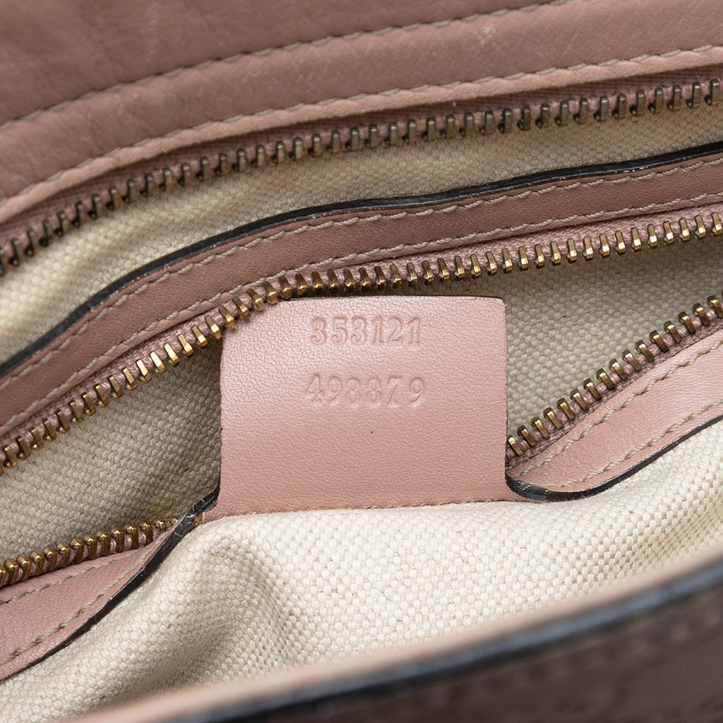Gucci Small Guccissima Bree Satchel