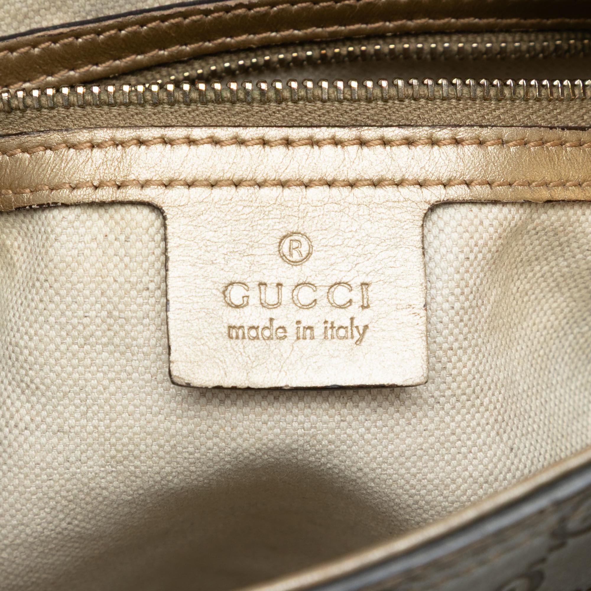 Gucci Small Guccissima Bree Satchel