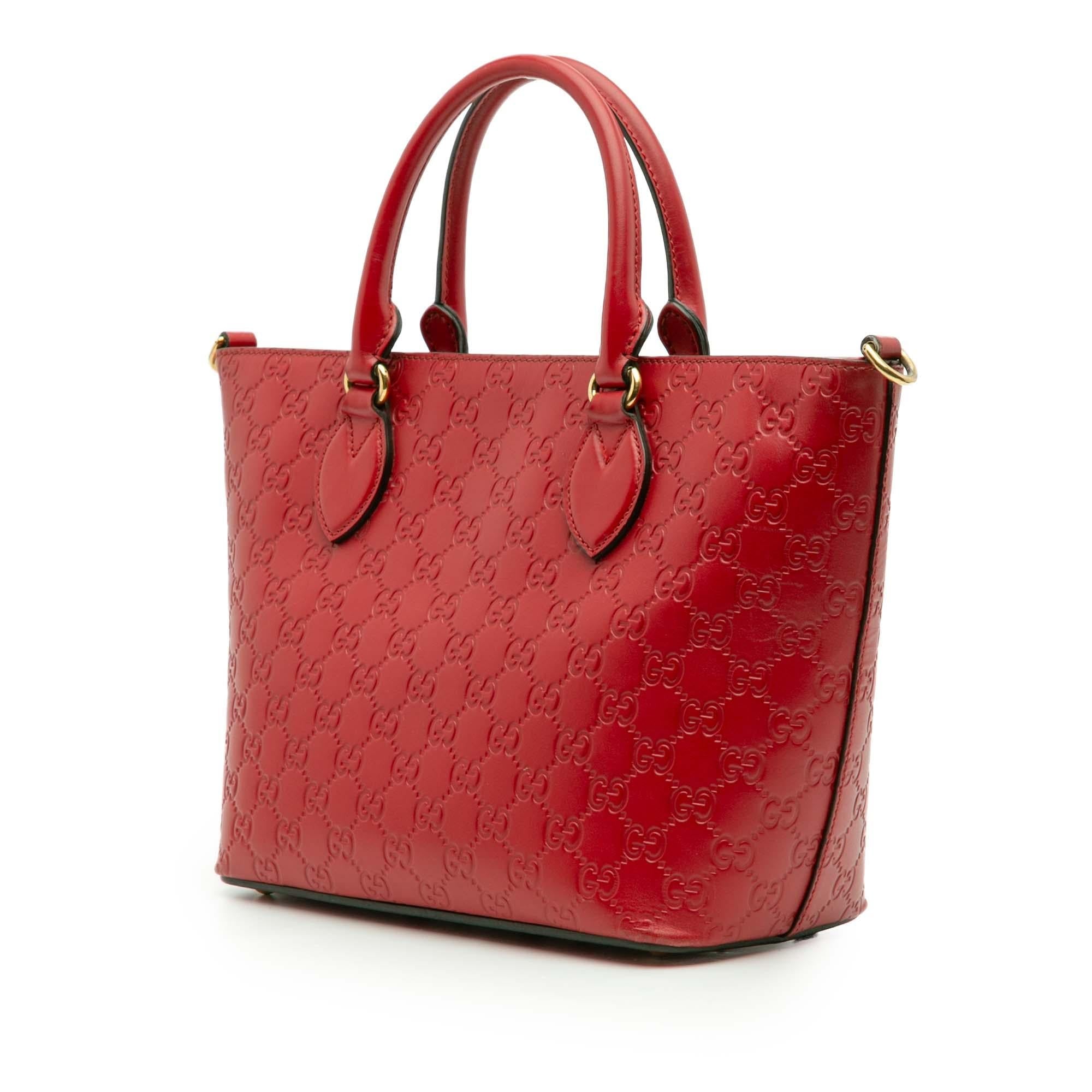 Gucci Small Guccissima Convertible Tote