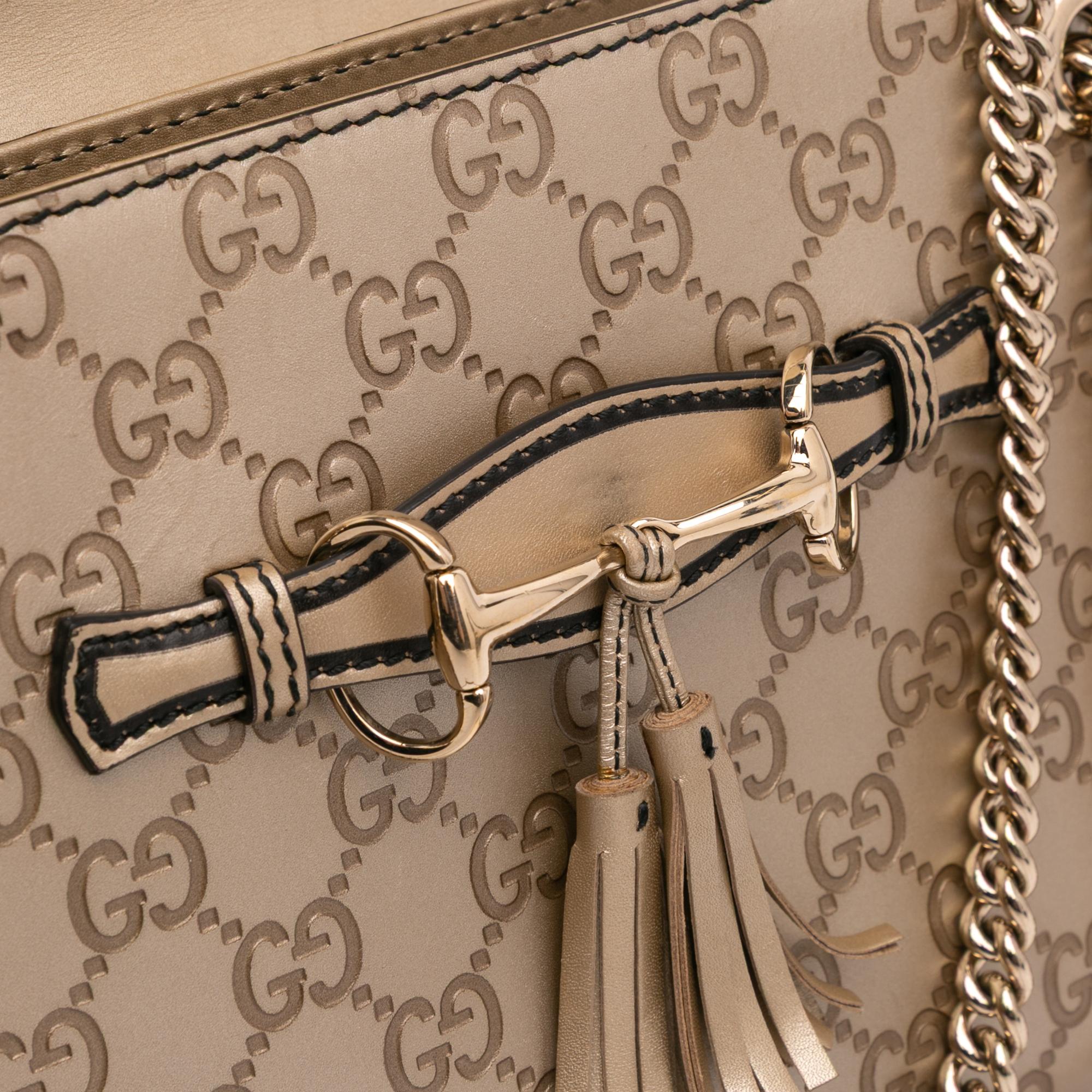 Gucci Small Guccissima Emily Shoulder Bag