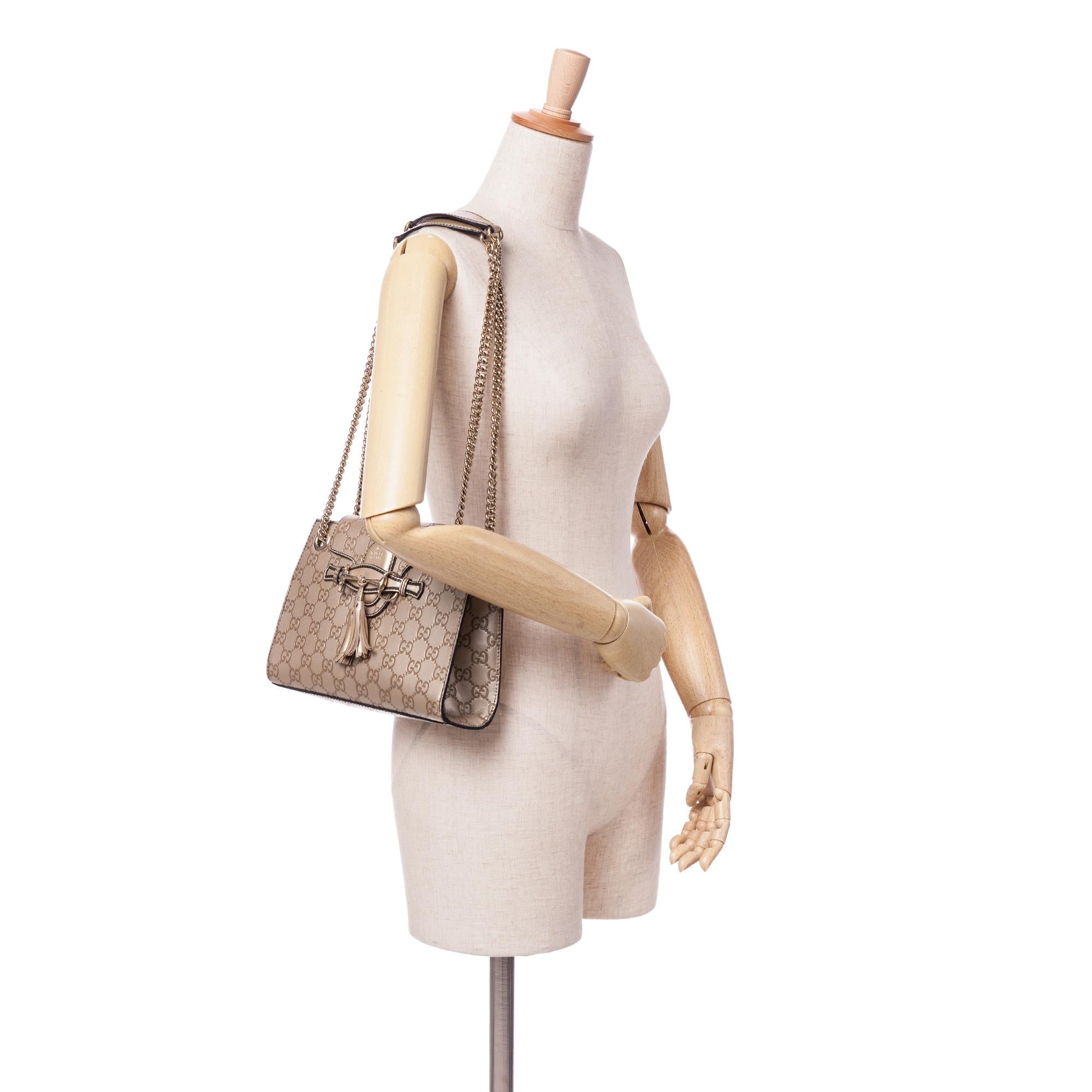 Gucci Small Guccissima Emily Shoulder Bag