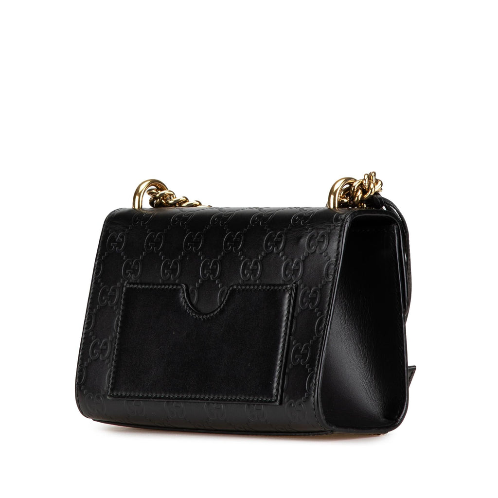 Gucci Small Guccissima Padlock Crossbody