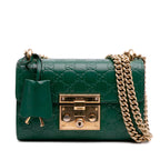 Gucci Small Guccissima Padlock Crossbody