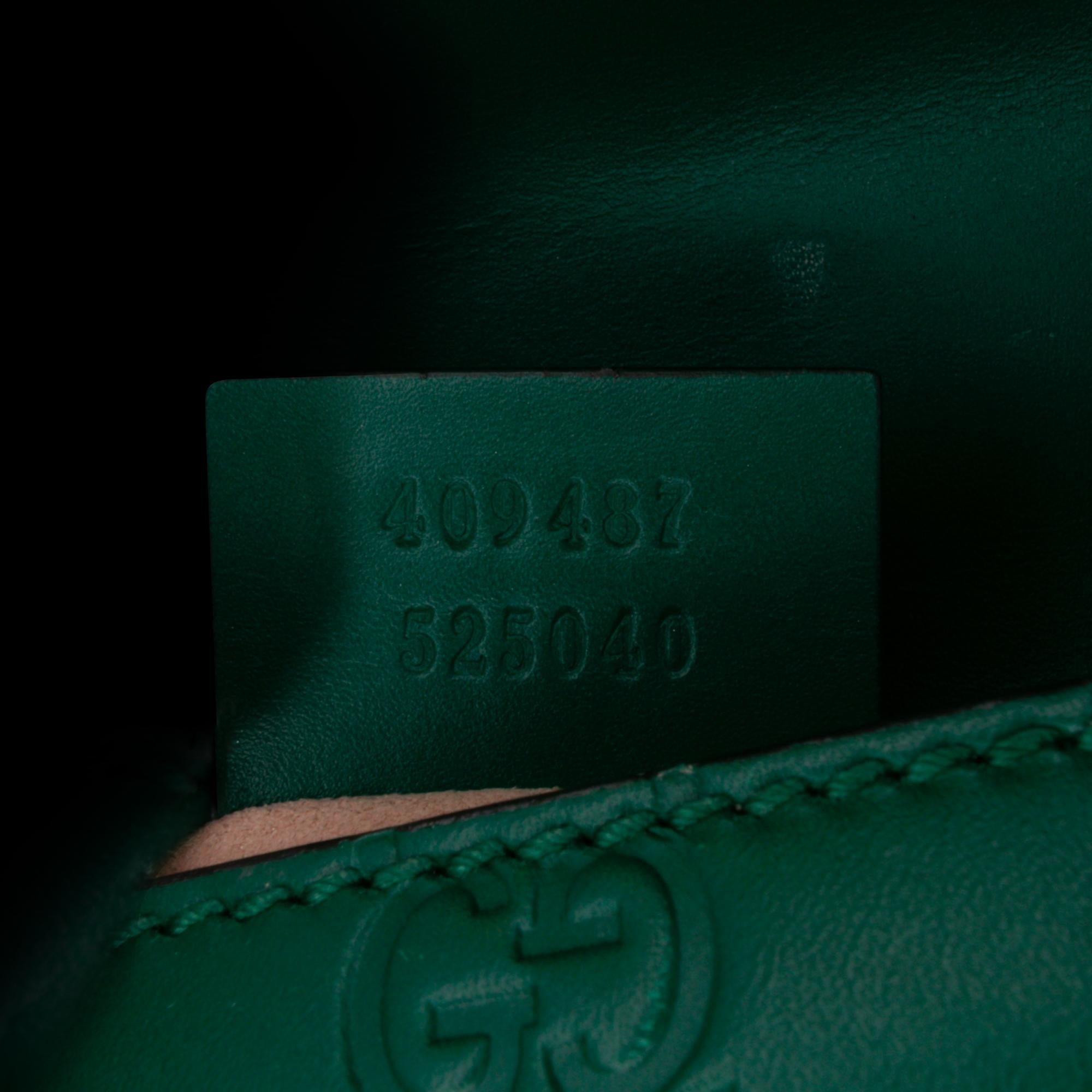 Gucci Small Guccissima Padlock Crossbody