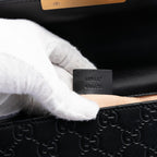 Gucci Small Guccissima Padlock Crossbody