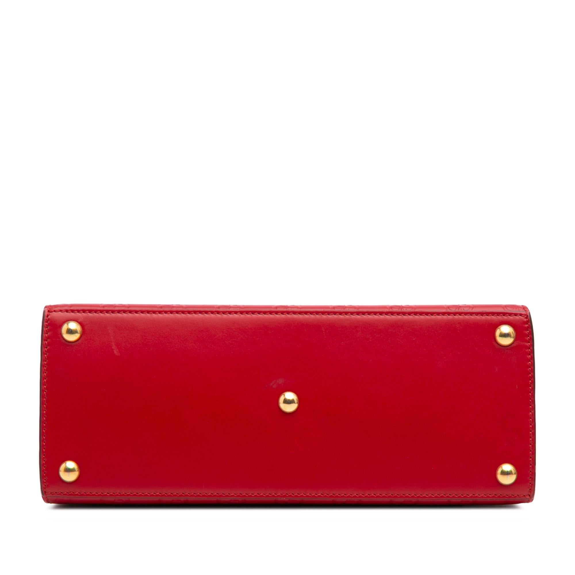 Gucci Small Guccissima Padlock Satchel