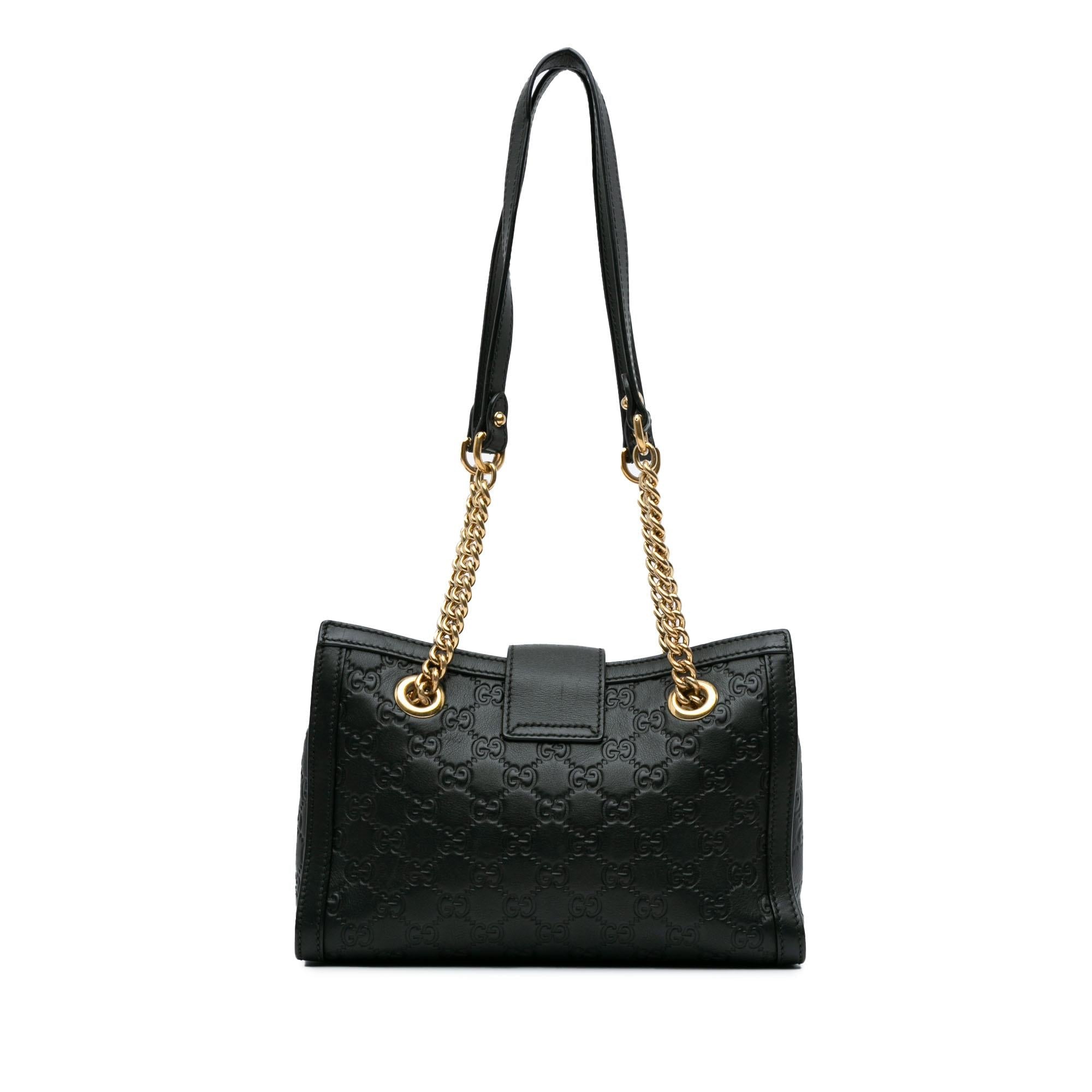 Gucci Small Guccissima Padlock Tote (SHG-xLAbOa)