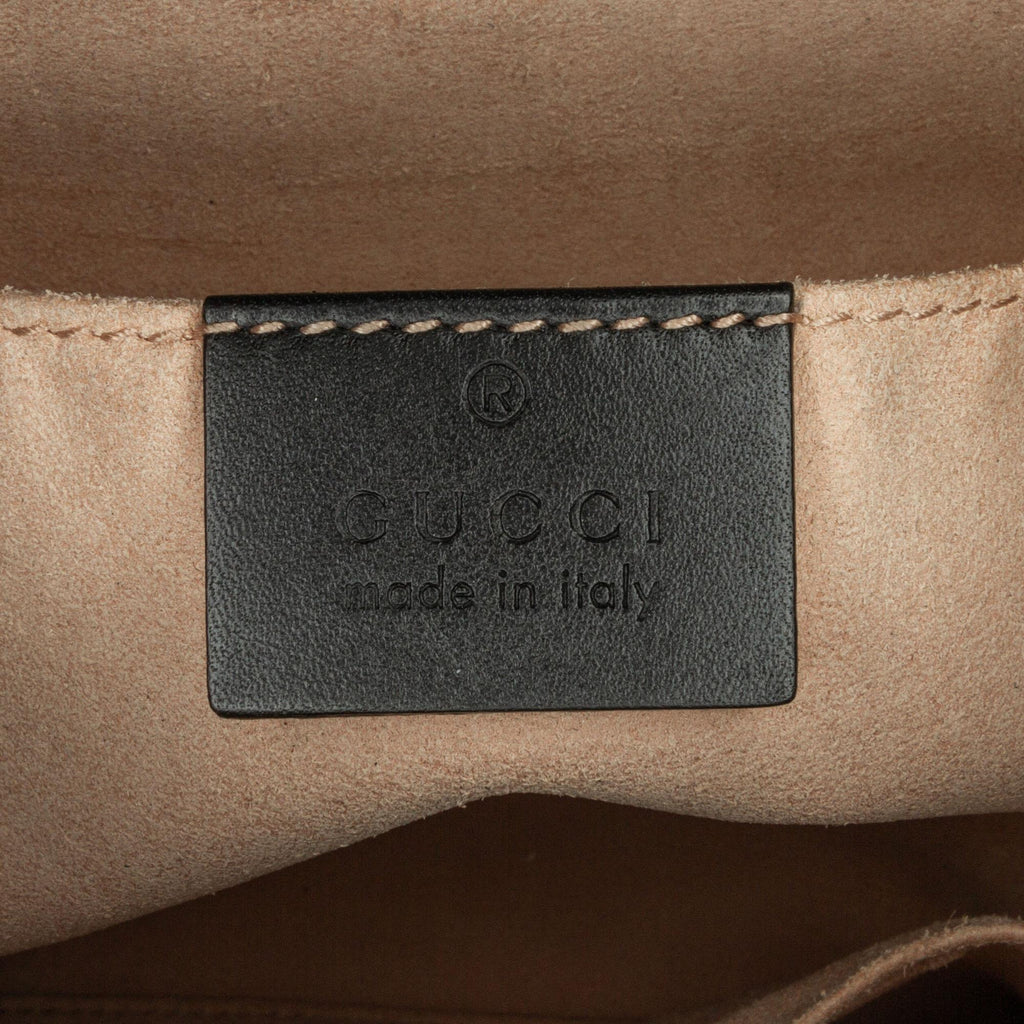 Gucci Small Guccissima Padlock Tote (SHG-xLAbOa)