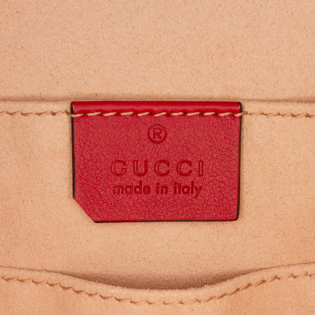 Gucci Small Guccissima Padlock Tote