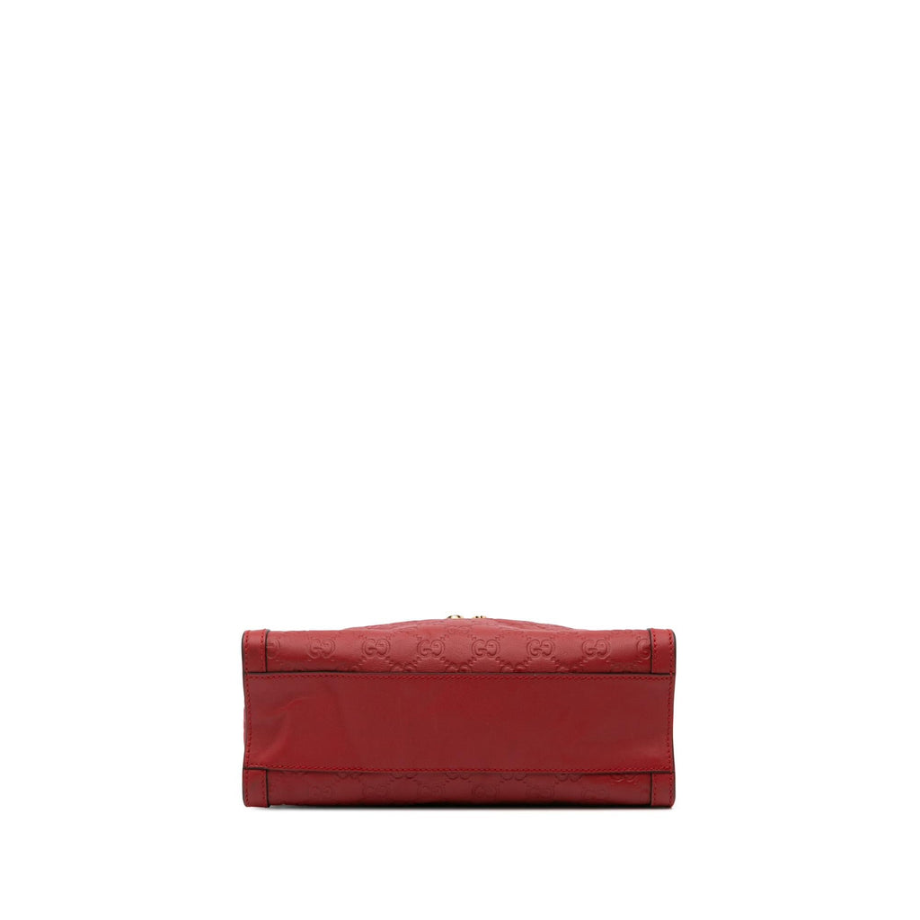 Gucci Small Guccissima Padlock Tote