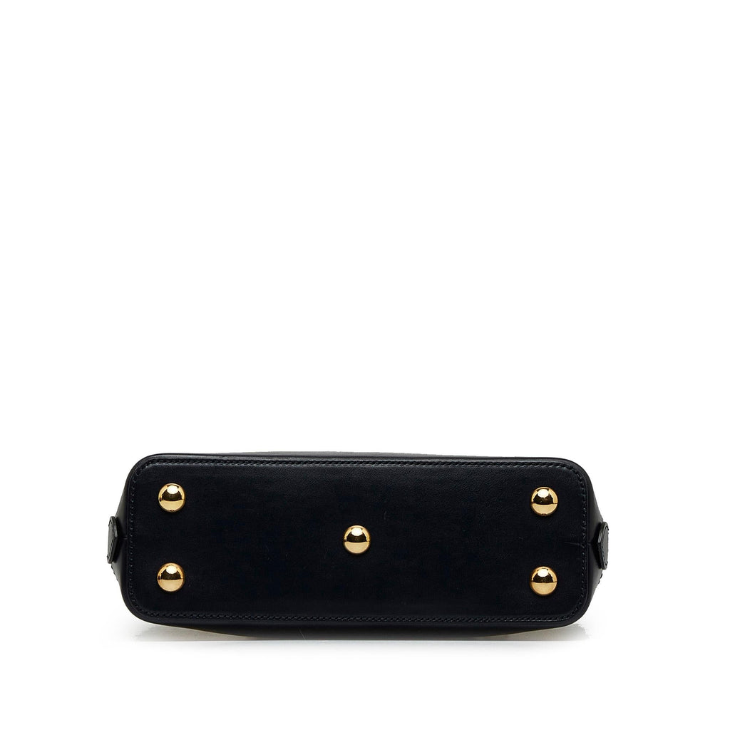 Gucci Small Horsebit 1955 Canvas Top Handle (SHG-SSDUyp)