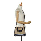 Gucci Small Horsebit 1955 Canvas Top Handle (SHG-hasten)