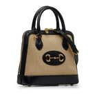 Gucci Small Horsebit 1955 Canvas Top Handle