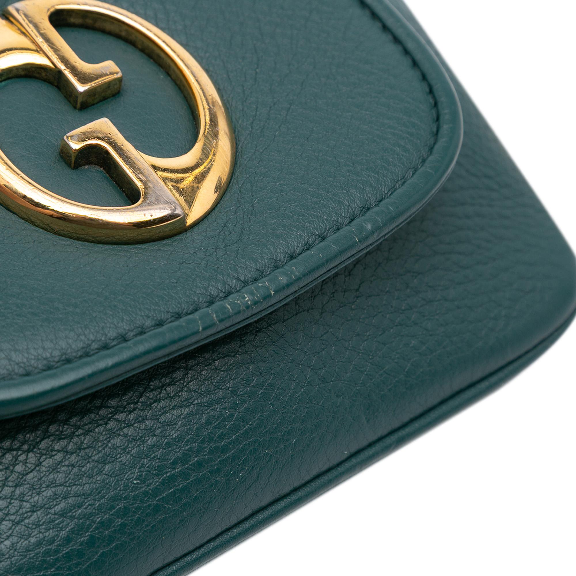 Gucci Small Leather 1973 Chain Crossbody