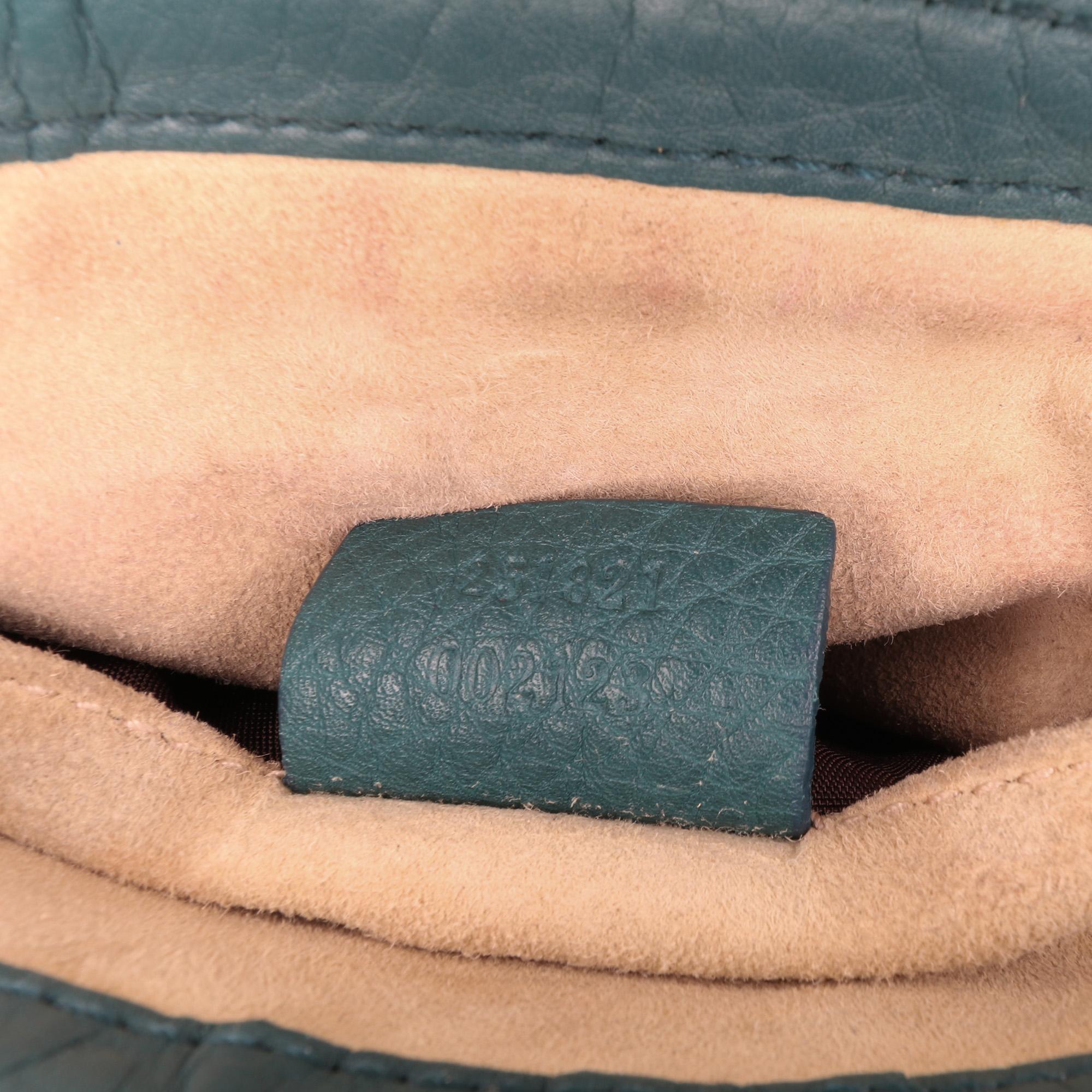 Gucci Small Leather 1973 Chain Crossbody