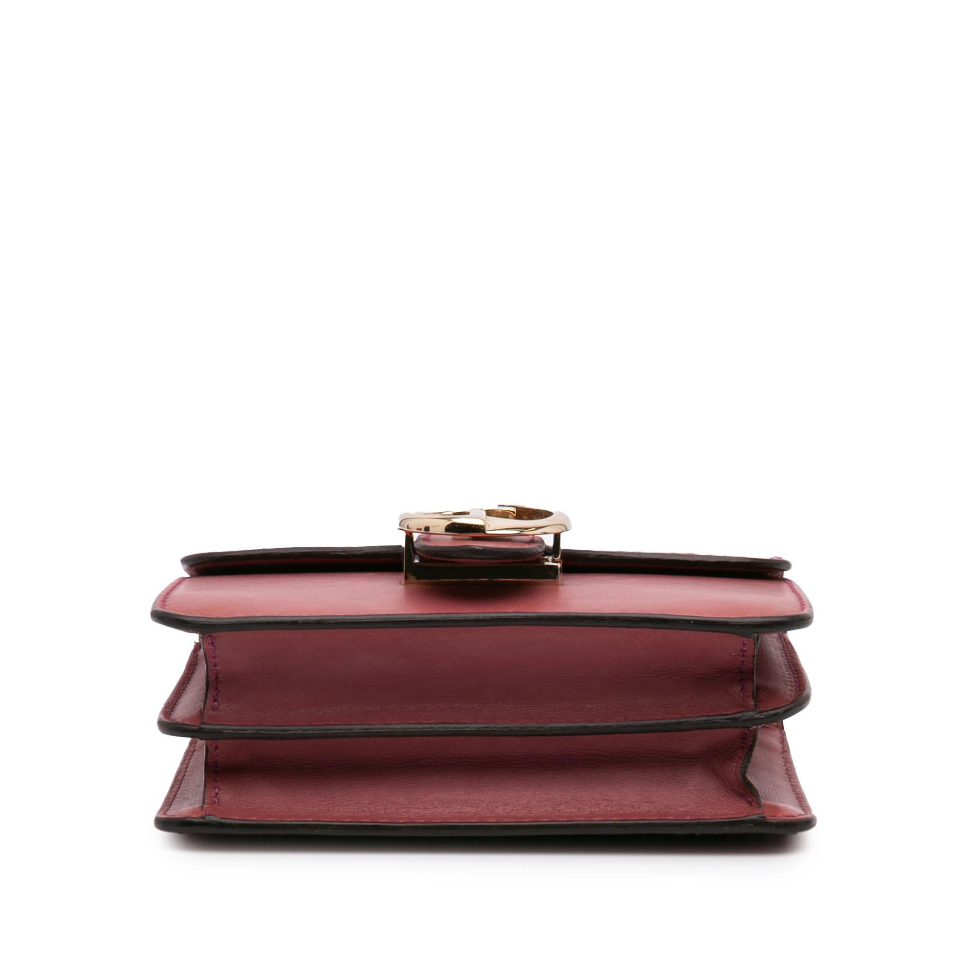 Gucci Small Leather 1973 Crossbody Bag