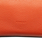 Gucci Small Leather Bamboo Daily Satchel