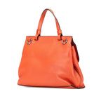 Gucci Small Leather Bamboo Daily Satchel